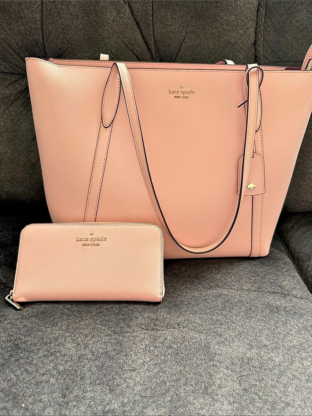 kate spade new york Pink Tote with Matching Wallet